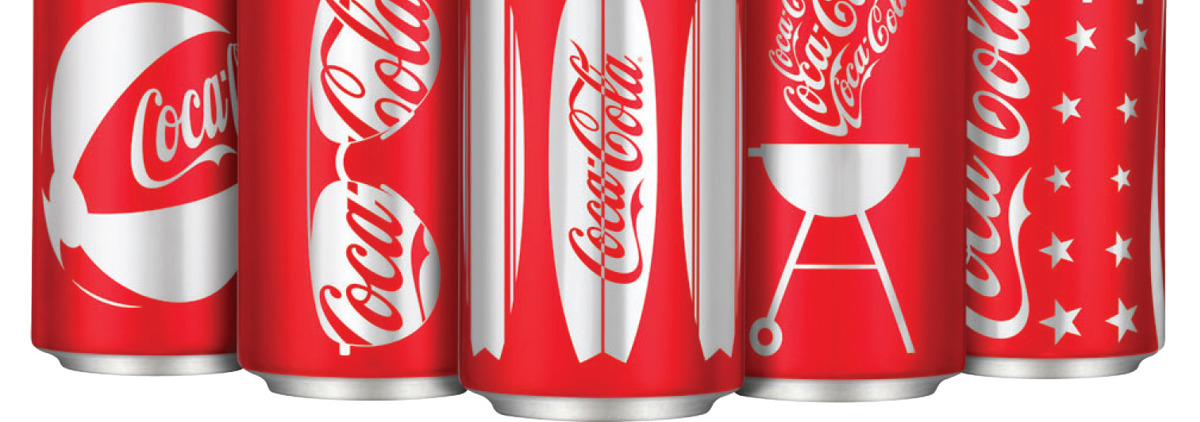Coke cans