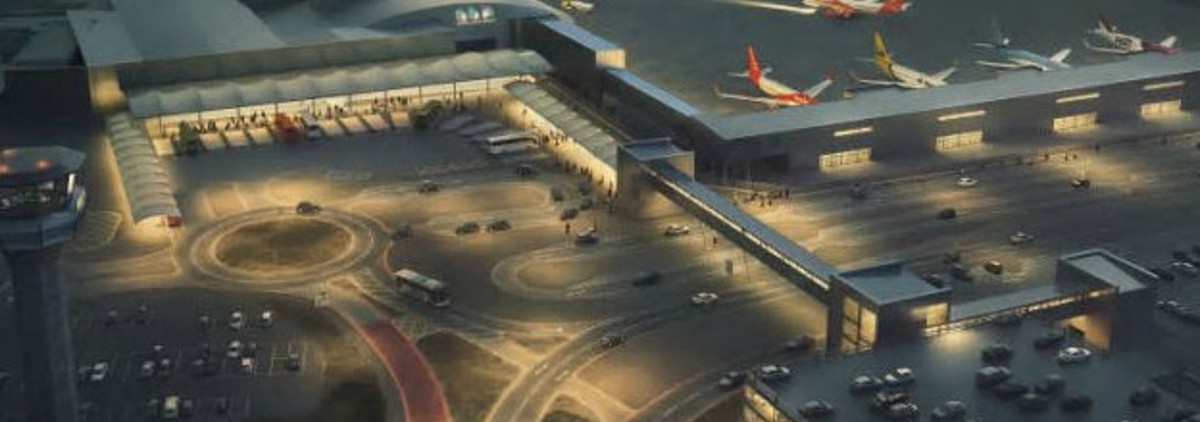 Luton Airport Apron