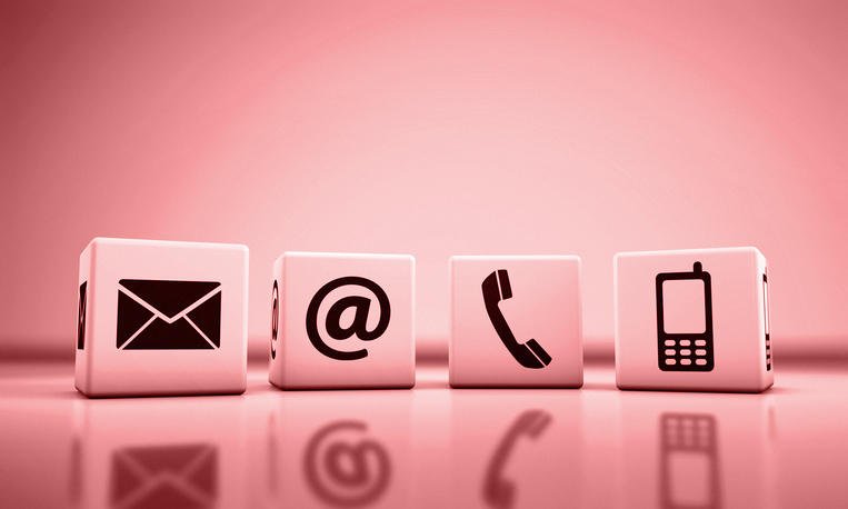 Contact us - red