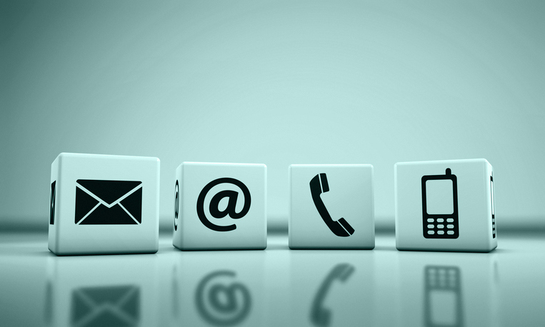 Contact us - teal