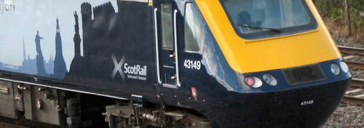 Abellio Scotrail locomotive train 