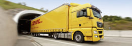 DHL lorry