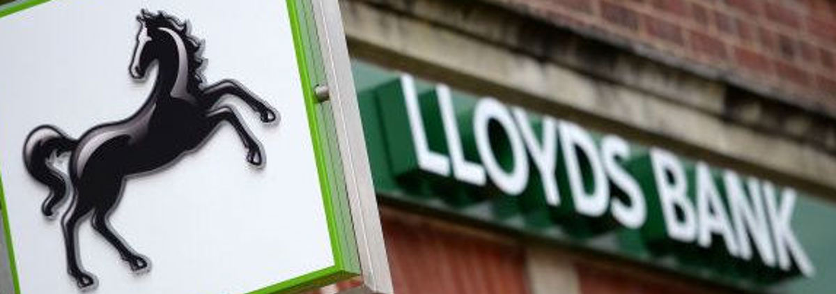 Lloyds bank sign