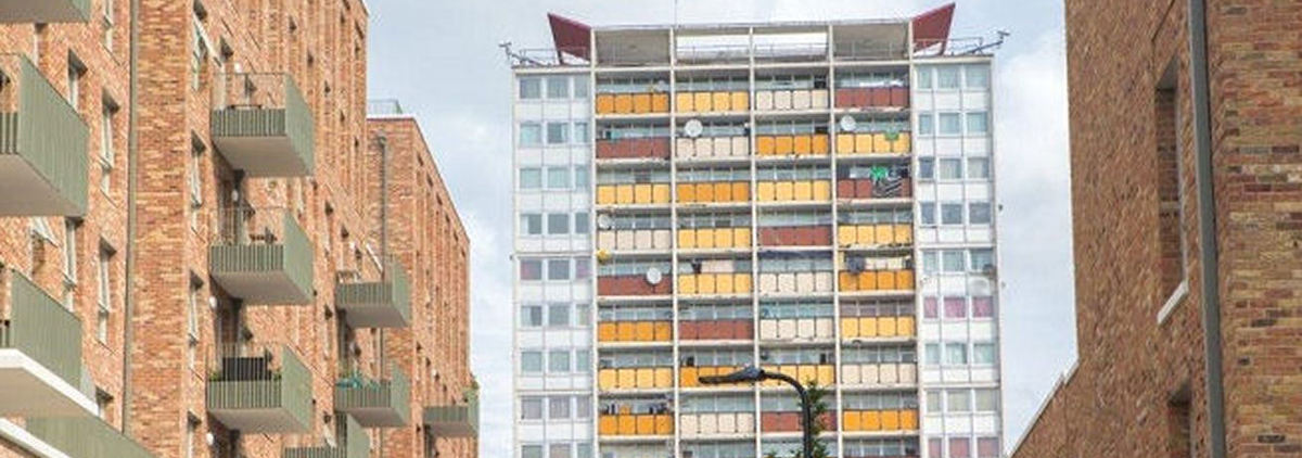 new and old social housing