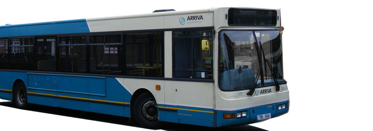 Arriva blue bus