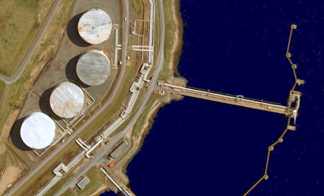 Sullom Voe oil terminal article image