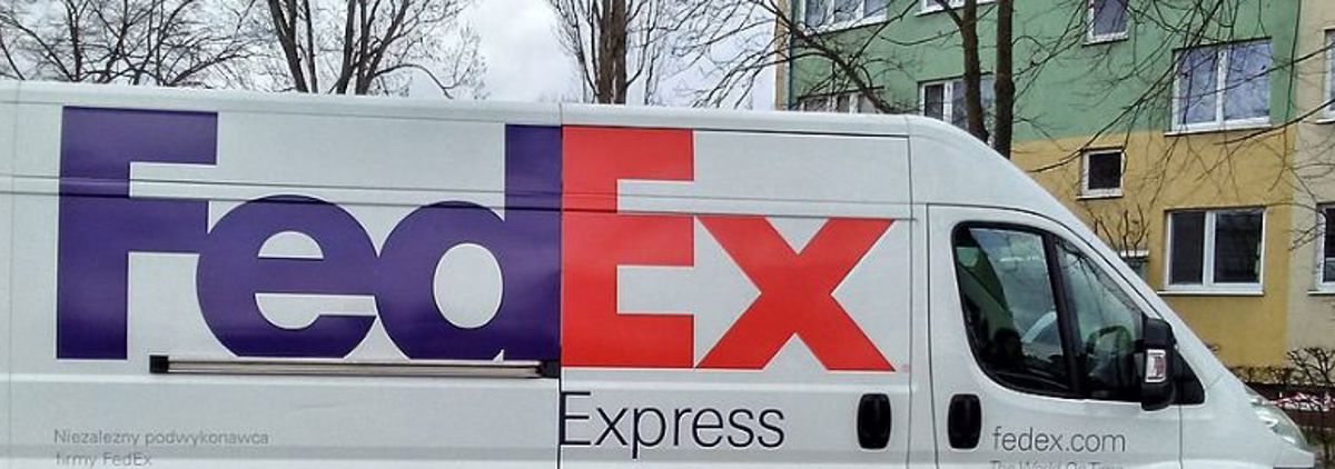 Federal Express FedEx van