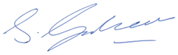 Sharon Graham signature