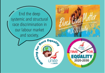Black lives matter - end discrimination in our labour market and society