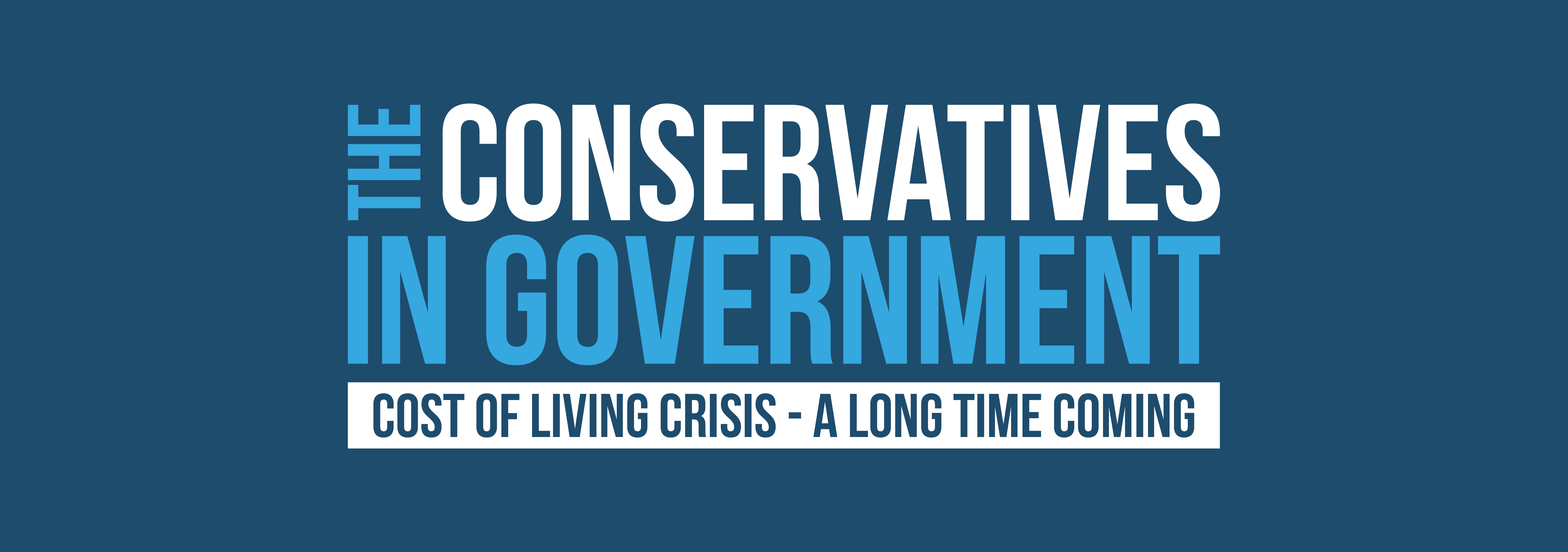 The Conservatives record in government logo