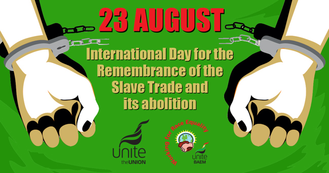 International day for remembrance of slave trade meme 2023