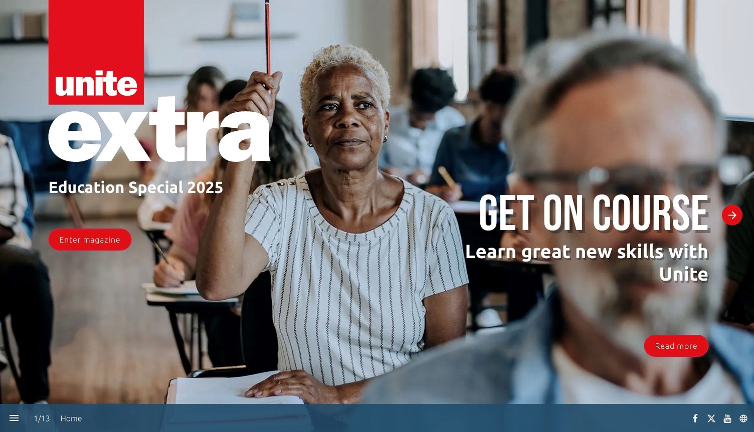 UniteExtra education special 2025 page image