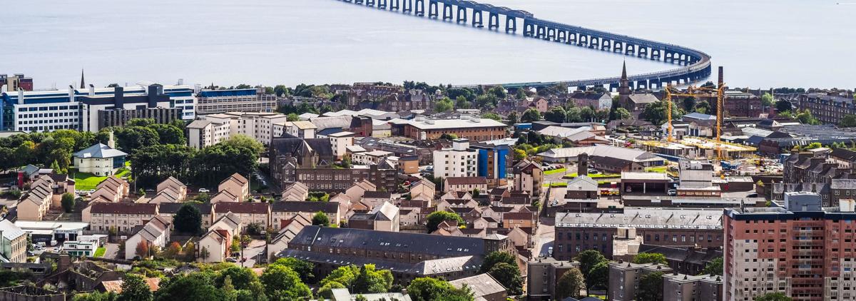 Dundee from above
