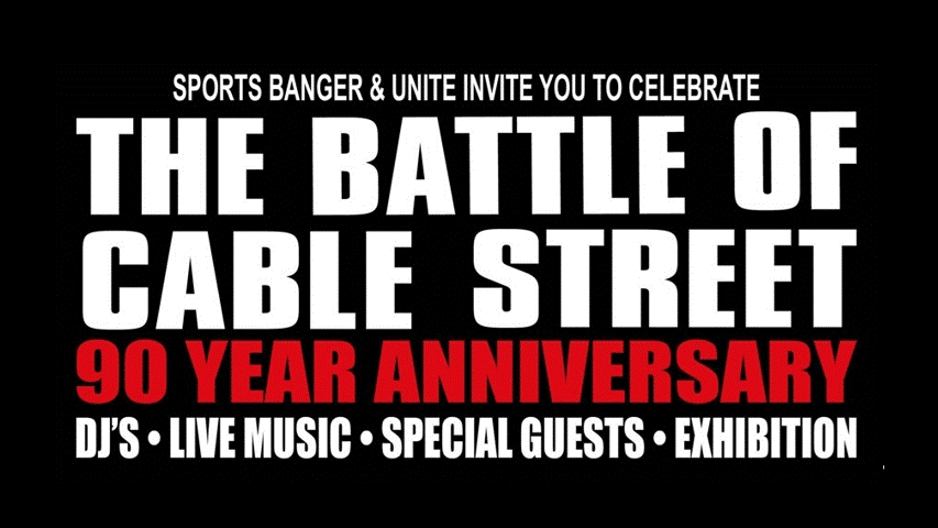 Cable Street gig animation