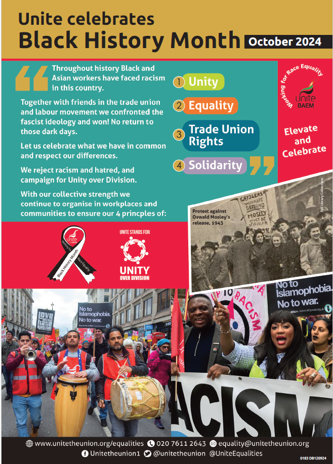 Unite celebrates Black History Month