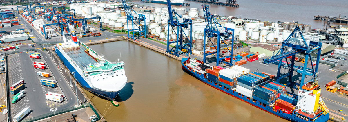 Immingham port courtesy C.RO Ports
