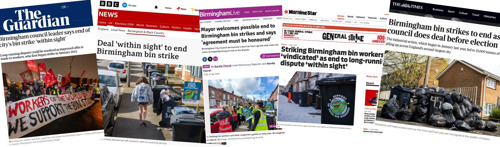 Coverage of the Unite dea;