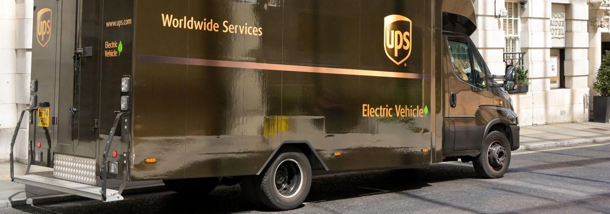 UPS vehicle